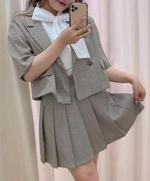 ショート半袖ジャケット