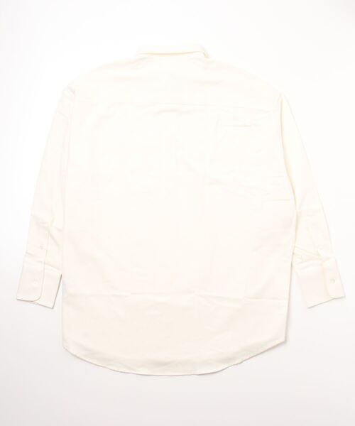 ami（アミ）の「AMI H19C101.408 SHIRT（シャツ/ブラウス・メンズ・ホワイト・SMALL）」の2枚目の写真