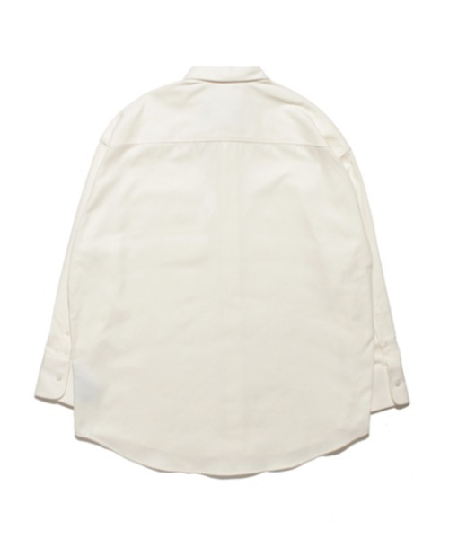 ami（アミ）の「AMI H19C101.408 SHIRT（シャツ/ブラウス・メンズ・ホワイト・SMALL）」の4枚目の写真