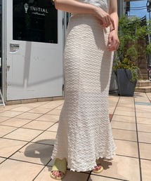 OLIVE des OLIVE | フラワーレースマーメイドスカート(スカート)