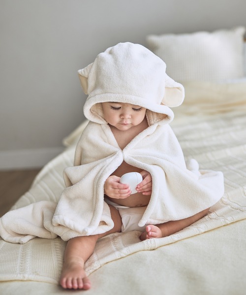 アニマルバスローブ フード付き 吸水速乾 ふんわり やわらか 肌ざわり