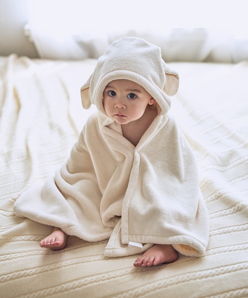 セール】アニマルバスローブ フード付き 吸水速乾 ふんわり やわらか