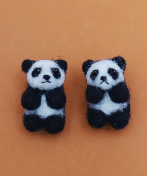 フェルトパンダとコアラ ピアス イヤリング ピアス 両耳用 Didizizi ディディジジ のファッション通販 Zozotown