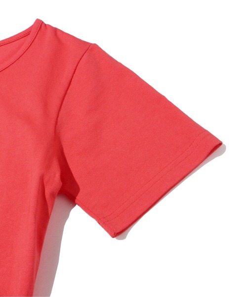 one way（ワンウェイ）の「シンプルショートTシャツ（Tシャツ/カットソー・レディース・ホワイト/ブラック/レッド・FREE）」の7枚目の写真