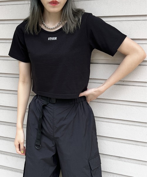 one way（ワンウェイ）の「シンプルショートTシャツ（Tシャツ/カットソー・レディース・ホワイト/ブラック/レッド・FREE）」の18枚目の写真