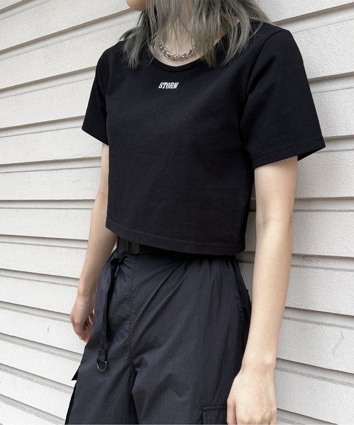 one way（ワンウェイ）の「シンプルショートTシャツ（Tシャツ/カットソー・レディース・ホワイト/ブラック/レッド・FREE）」の19枚目の写真