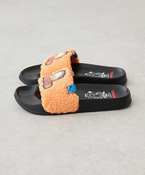 ear PAPILLONNER（イアパピヨネ）の「PUMA×GARFIELD リードキャット2.0（サンダル・レディース・ブラック・22cm/23cm/24cm/25cm）」の5枚目の写真