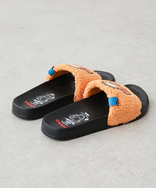 ear PAPILLONNER（イアパピヨネ）の「PUMA×GARFIELD リードキャット2.0（サンダル・レディース・ブラック・22cm/23cm/24cm/25cm）」の6枚目の写真
