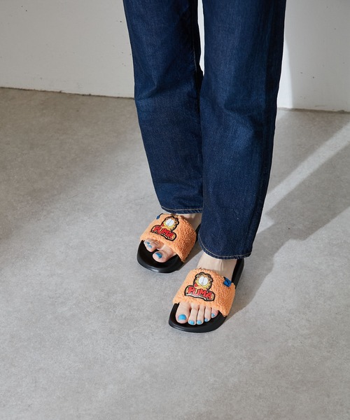 ear PAPILLONNER（イアパピヨネ）の「PUMA×GARFIELD リードキャット2.0（サンダル・レディース・ブラック・22cm/23cm/24cm/25cm）」の13枚目の写真