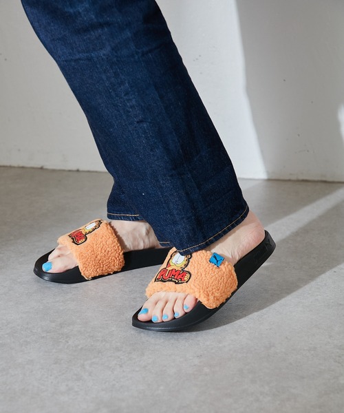 ear PAPILLONNER（イアパピヨネ）の「PUMA×GARFIELD リードキャット2.0（サンダル・レディース・ブラック・22cm/23cm/24cm/25cm）」の15枚目の写真