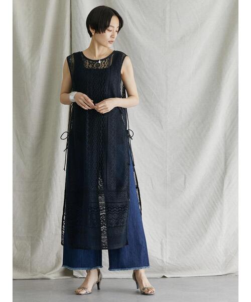 セール】サイドリボンレースベスト（ベスト）｜AMERICAN HOLIC