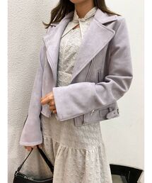 dazzlin | ベーシックライダースジャケット(ライダースジャケット)