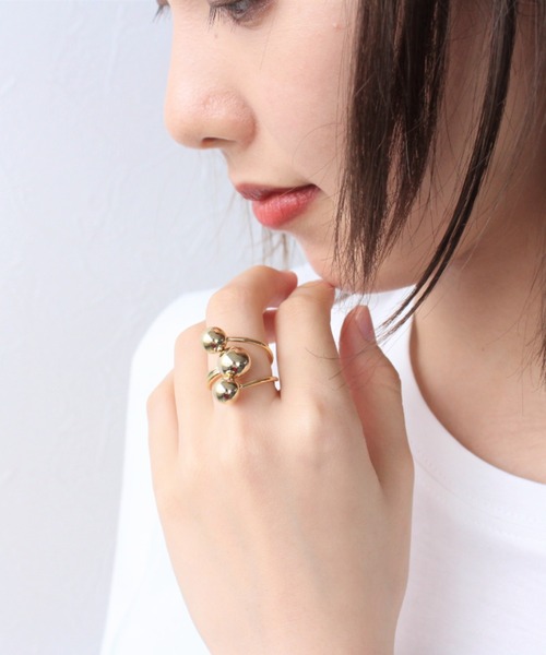 Three Four Time（ｽﾘｰﾌｫｰﾀｲﾑ）の「メタルボールリング（リング）」 - WEAR