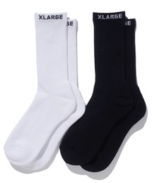 2P MIDDLE LENGTH SOCKS/メンズ　靴下　セット