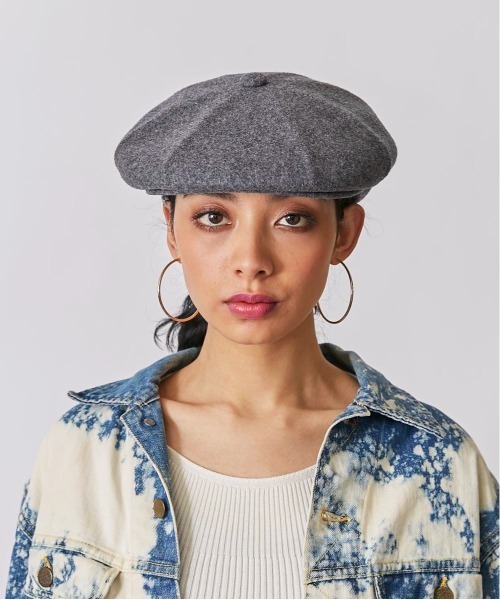 KANGOL(カンゴール)の「KANGOL SMU Wool Galaxy(ハンチング/ベレー帽・メンズ・ブラック/ネイビー/グレー/ブラック×ゴールド・SMALL/MEDIUM/LARGE/X-LARGE)」の6枚目の写真