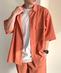 COLONY 2139（コロニートゥーワンスリーナイン）の「リネンライク半袖シャツ/セットアップ対応/UNISEX（シャツ/ブラウス・メンズ）」