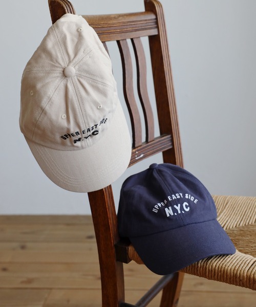 Bonjour Sagan（ボンジュールサガン）の「コットンロゴキャップ（キャップ・レディース・ベージュ/ネイビー・FREE）」の16枚目の写真