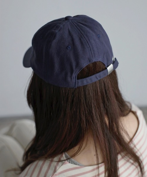 Bonjour Sagan（ボンジュールサガン）の「コットンロゴキャップ（キャップ・レディース・ベージュ/ネイビー・FREE）」の18枚目の写真