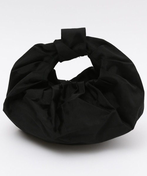 HELOYSE（エロイーズ）の「HELOYSE / クロワッサンBAG（ハンドバッグ・レディース・ブラック/グリーン・フリー）」の3枚目の写真