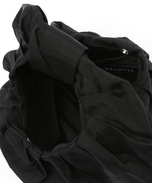HELOYSE（エロイーズ）の「HELOYSE / クロワッサンBAG（ハンドバッグ・レディース・ブラック/グリーン・フリー）」の5枚目の写真