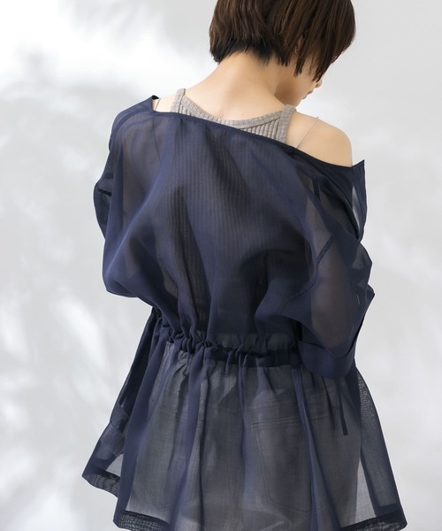 KBF（ケイビーエフ）の「アメリカンスリーブリブタンクトップ（タンクトップ・レディース・ベージュ/ネイビー/オフホワイト/カーキ・ONE）」の17枚目の写真