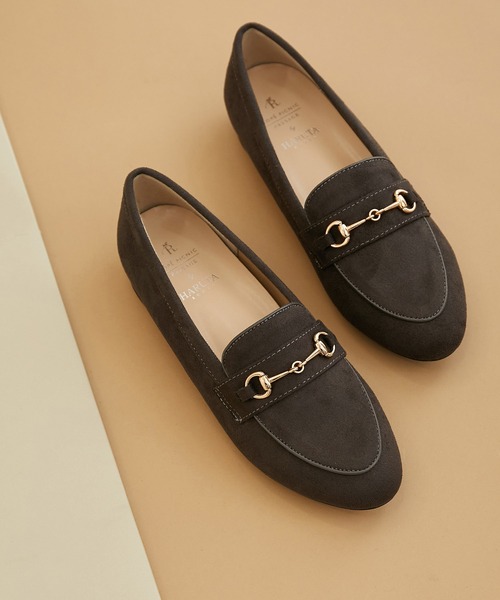 ROPE'PICNICPASSAGEbyHARUTA/リサイクルスエードフラットローファー