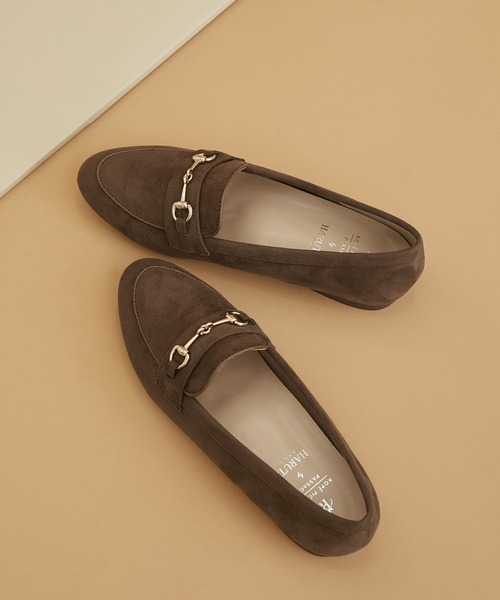 ROPE'PICNICPASSAGEbyHARUTA/リサイクルスエードフラットローファー