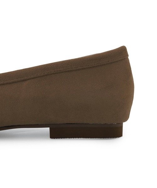 ROPE'PICNICPASSAGEbyHARUTA/リサイクルスエードフラットローファー