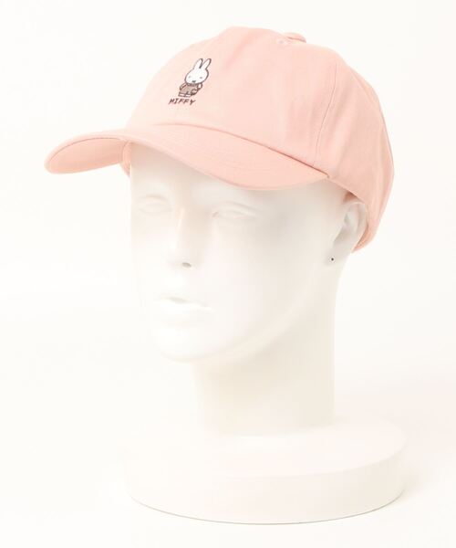 Miffy( ミッフィー)の「miffy/ミッフィー ツイルキャップ(キャップ・レディース・ブラック/ベージュ/ピンク・ONE SIZE)」の3枚目の写真