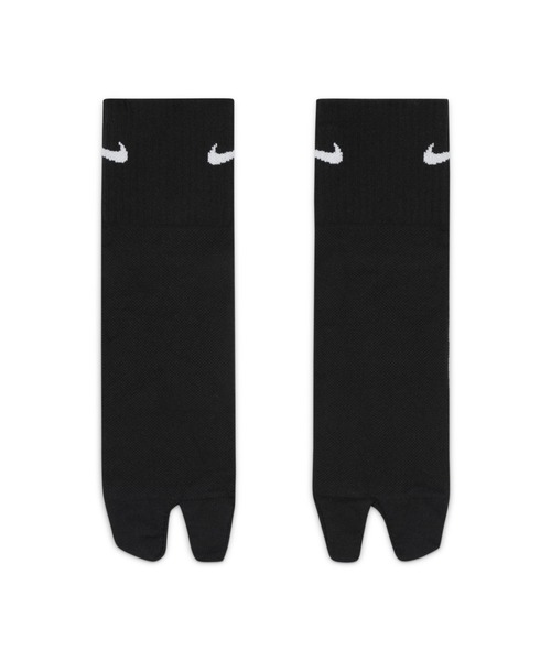 NIKE（ナイキ）の「ナイキ エブリデイ プラス ライトウェイト アンクル スプリットトゥ ソックス / Nike Everyday Plus Lightweight Ankle Split-Toe Socks（ソックス/靴下・メンズ・ホワイト/ブラック・23-25/21-23/25-27/27-29）」の6枚目の写真
