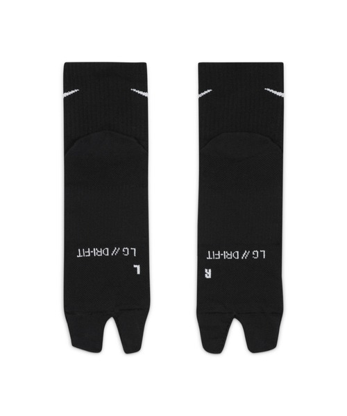NIKE（ナイキ）の「ナイキ エブリデイ プラス ライトウェイト アンクル スプリットトゥ ソックス / Nike Everyday Plus Lightweight Ankle Split-Toe Socks（ソックス/靴下・メンズ・ホワイト/ブラック・23-25/21-23/25-27/27-29）」の7枚目の写真