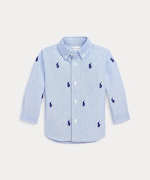 Polo ポニー コットン オックスフォード シャツ