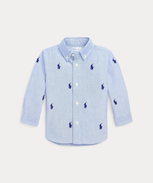 Polo ポニー コットン オックスフォード シャツ