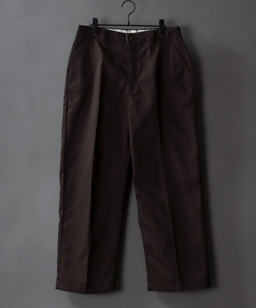 SITRY（シトリー）の「waist shirring wide Chinos/ウエストシャーリング ワイド チノパンツ（チノパンツ・メンズ・ブラック系その他/ライトインディゴブルー/ワンウォッシュ/ブルー/ブラック/グリーン/ブラウン/ホワイト・M/L）」の5枚目の写真