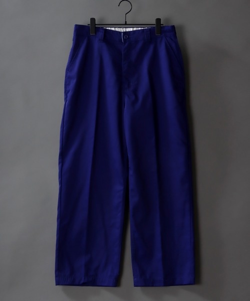 SITRY（シトリー）の「waist shirring wide Chinos/ウエストシャーリング ワイド チノパンツ（チノパンツ・メンズ・ブラック系その他/ライトインディゴブルー/ワンウォッシュ/ブルー/ブラック/グリーン/ブラウン/ホワイト・M/L）」の7枚目の写真