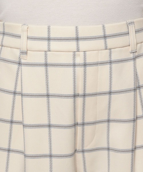 LEPSIM（レプシィム）の「【6つの嬉しい機能付き】ハタラク7DAYSチェックテーパードパンツ 2022冬　288382（スラックス・レディース・オフホワイト/ブラウン/ネイビー・X-LARGE/SMALL/MEDIUM/LARGE/X-SMALL）」の13枚目の写真