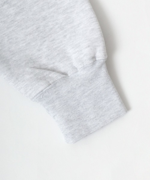 BEN DAVIS（ベンデイビス）の「BEN DAVIS/ベンデイビス ワンポイント刺繍 裏起毛 ビッグシルエット スウェットトレーナー（スウェット・メンズ・ベージュ/オートミール/ブルーグリーン/チャコール・M/L/XL）」の12枚目の写真