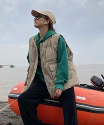 Vipoa | ポイントポケットダウンベスト(ダウンベスト)