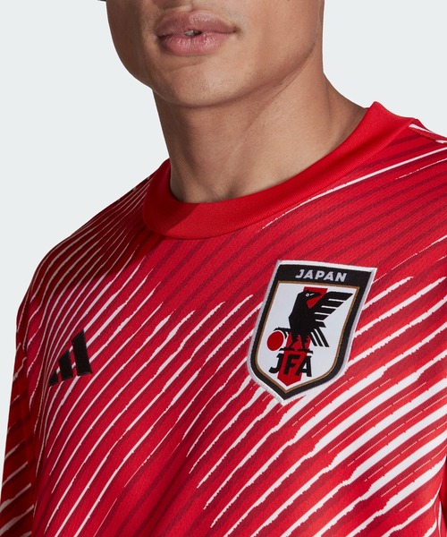 サッカー日本代表 2022 プレマッチ ウォームトップ / アディダス