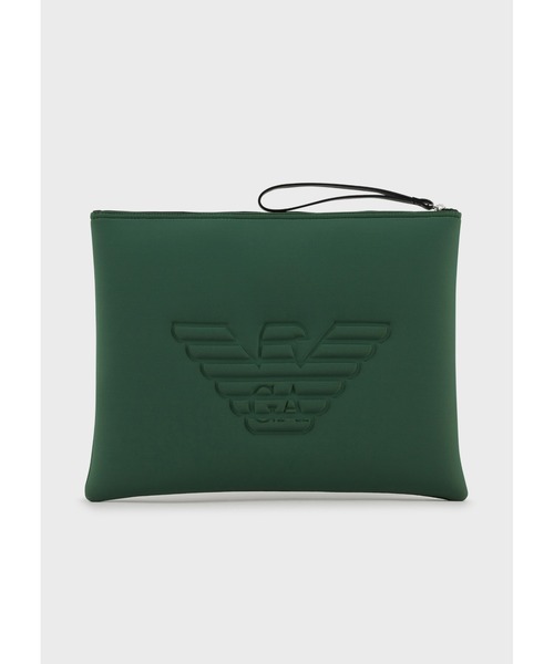 EMPORIO ARMANI（エンポリオアルマーニ）の「【エンポリオ アルマーニ】ポーチ ラージ（ポーチ・メンズ・ピンク/ブルー/グリーン系その他2・FREE）」の2枚目の写真
