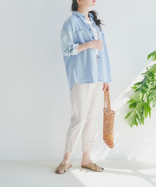 リメイクライクデニムシャツ（シャツ/ブラウス）｜Isn't She