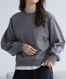 ECRIRE | ショート丈裏毛スウェット(スウェット)