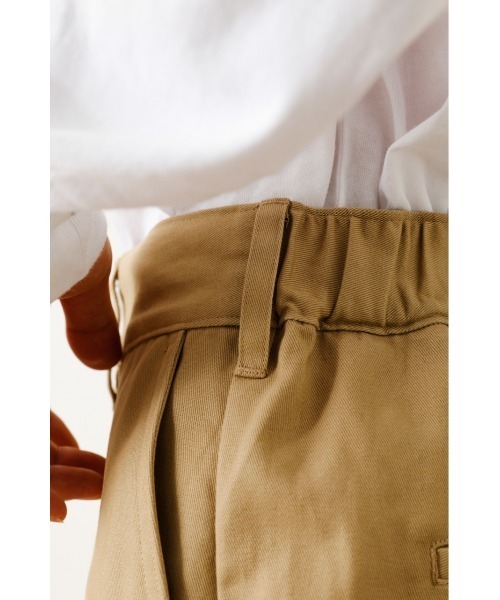 RODEO CROWNS WIDE BOWL（ロデオクラウンズワイドボウル）の「MENS Private Ivy ワイドチノパンツ（チノパンツ・メンズ・ベージュ/ネイビー/ダークグリーン・LARGE/MEDIUM）」の4枚目の写真