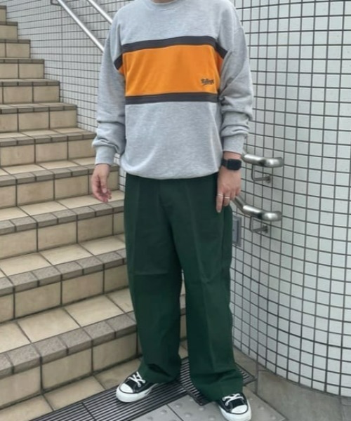 RODEO CROWNS WIDE BOWL（ロデオクラウンズワイドボウル）の「MENS Private Ivy ワイドチノパンツ（チノパンツ・メンズ・ベージュ/ネイビー/ダークグリーン・LARGE/MEDIUM）」の20枚目の写真