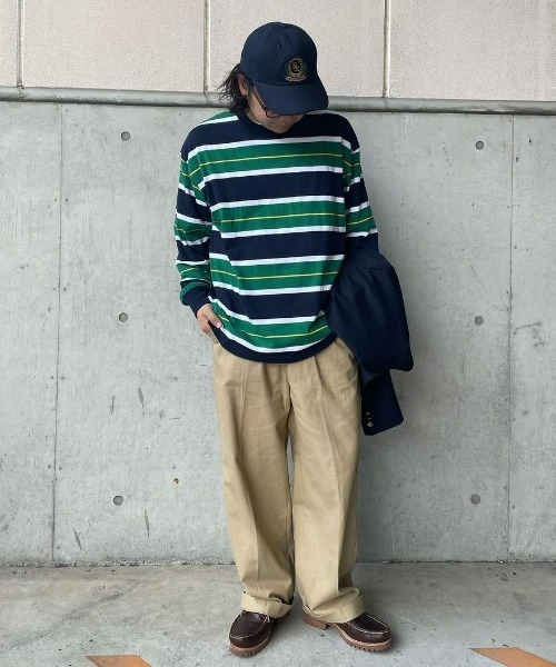 RODEO CROWNS WIDE BOWL（ロデオクラウンズワイドボウル）の「MENS Private Ivy ワイドチノパンツ（チノパンツ・メンズ・ベージュ/ネイビー/ダークグリーン・LARGE/MEDIUM）」の22枚目の写真