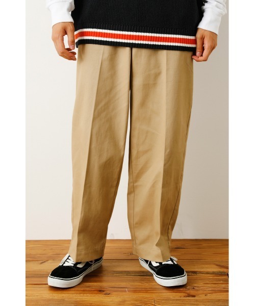 RODEO CROWNS WIDE BOWL（ロデオクラウンズワイドボウル）の「MENS Private Ivy ワイドチノパンツ（チノパンツ・メンズ・ベージュ/ネイビー/ダークグリーン・LARGE/MEDIUM）」の18枚目の写真