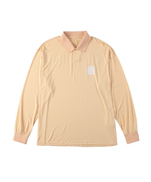 新品【TANGRAM】タングラム　ワンスナップ　ビックシルエット　ポロシャツ　Ｓ セール】ONE SNAP BIG SILHOUETTE POLO -TILT LOGO-（ポロシャツ