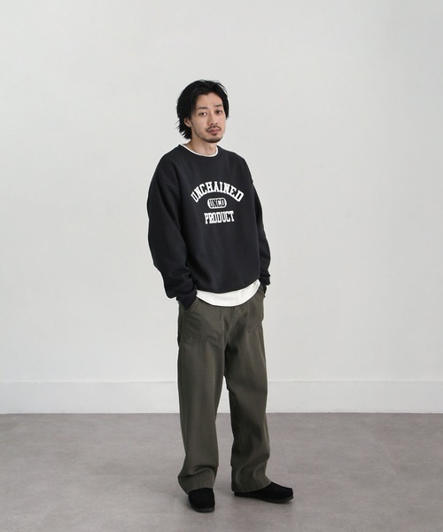UNCORD（アンコード）の「【UNCORD】　CLASSIC COLLEGE LOGO SWEAT/クラシックカレッジロゴスウェットトレーナー（スウェット・メンズ・ブラック/ブルー/グリーン/グレー/オートミール・LARGE/MEDIUM/X-LARGE）」の19枚目の写真