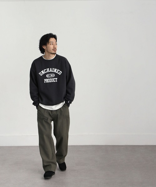UNCORD（アンコード）の「【UNCORD】　CLASSIC COLLEGE LOGO SWEAT/クラシックカレッジロゴスウェットトレーナー（スウェット・メンズ・ブラック/ブルー/グリーン/グレー/オートミール・LARGE/MEDIUM/X-LARGE）」の20枚目の写真