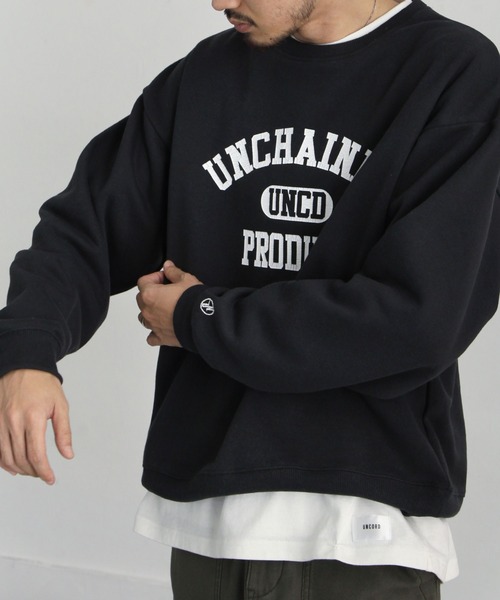 UNCORD（アンコード）の「【UNCORD】　CLASSIC COLLEGE LOGO SWEAT/クラシックカレッジロゴスウェットトレーナー（スウェット・メンズ・ブラック/ブルー/グリーン/グレー/オートミール・LARGE/MEDIUM/X-LARGE）」の17枚目の写真